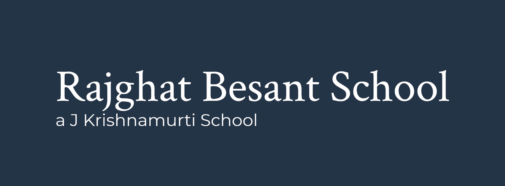 Rajghat Besant School logo