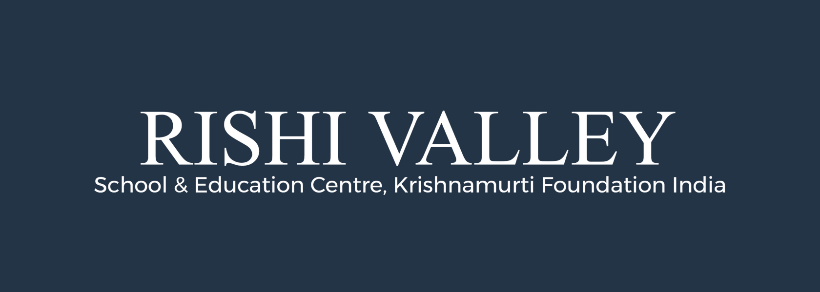 Rishi Valley School logo