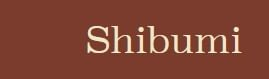 Shibumi logo